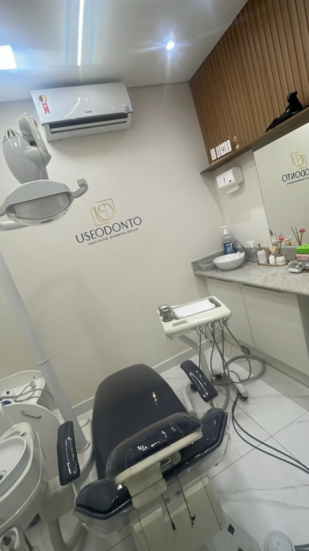 Sala de atendimento da clínica UseOdonto